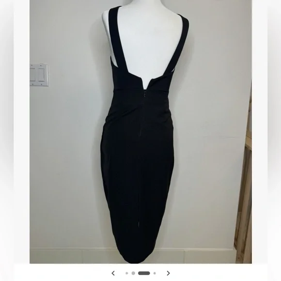 AQ/AQ Black Cut-Out Dress - Picture 2 of 2
